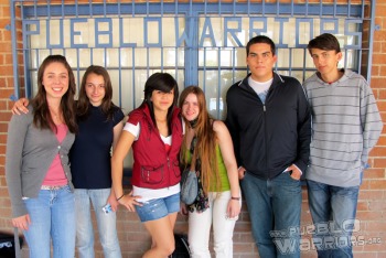 Israeli Exchange Students With Pueblo Students